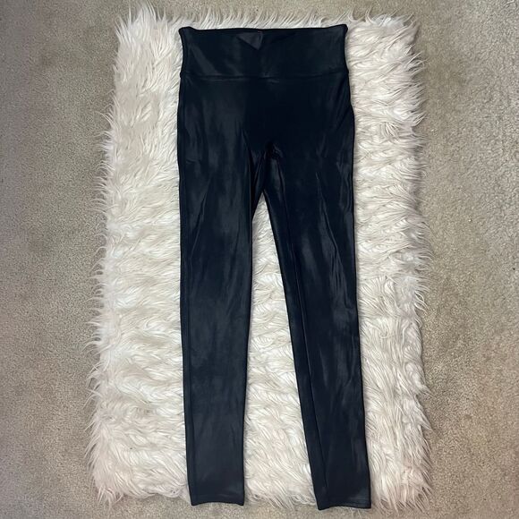 Spanx Faux Leather Leggings - Picture 2 of 8